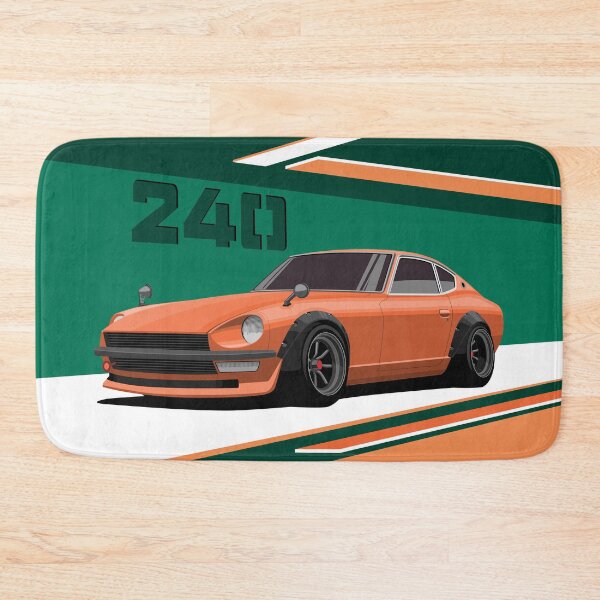 Item preview, 240Z orange illustration designed and sold by ElseWorldDesign.