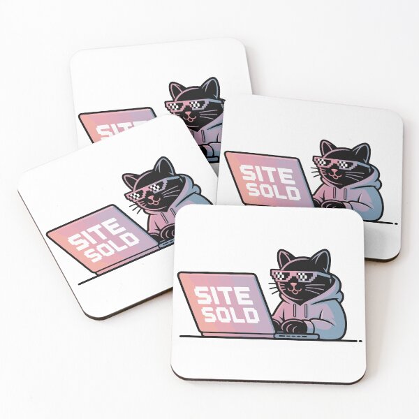 Item preview, Flipping Websites Digital Real Estate Sold Sticker Entrepreneur Tee designed and sold by PixelWaveBD.