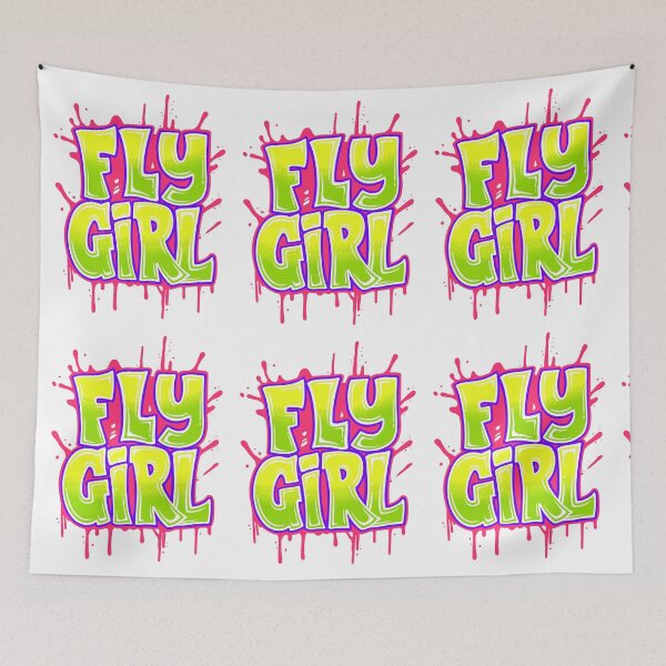Item preview, PushPop 90s: Fly Girl designed and sold by PushPopRiot.