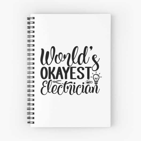 Item preview, World's Okayest Electrician - Funny Sparky Trade Humor Pun designed and sold by FuzionRaptor.