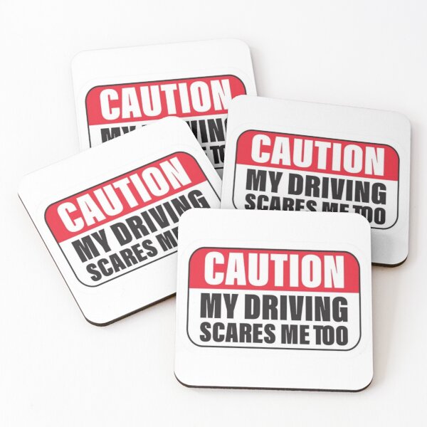Item preview, Caution my driving scares me too designed and sold by GraphicMondaze.