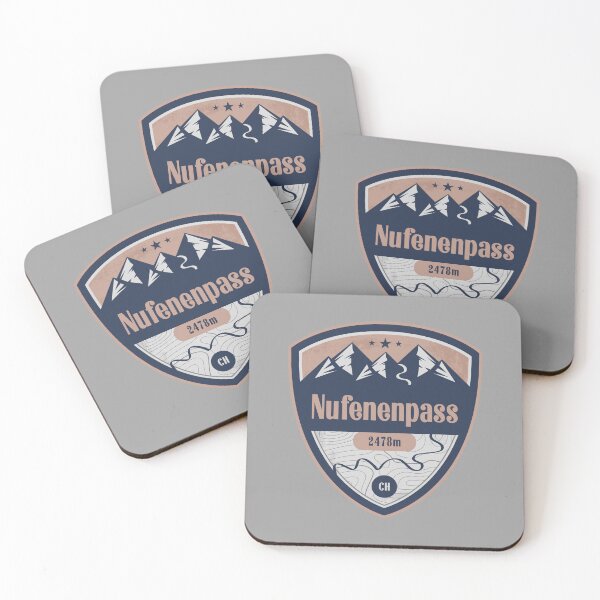 Item preview, Nufenen Pass Switzerland Alpine Road Badge designed and sold by CynthiaGraphics.