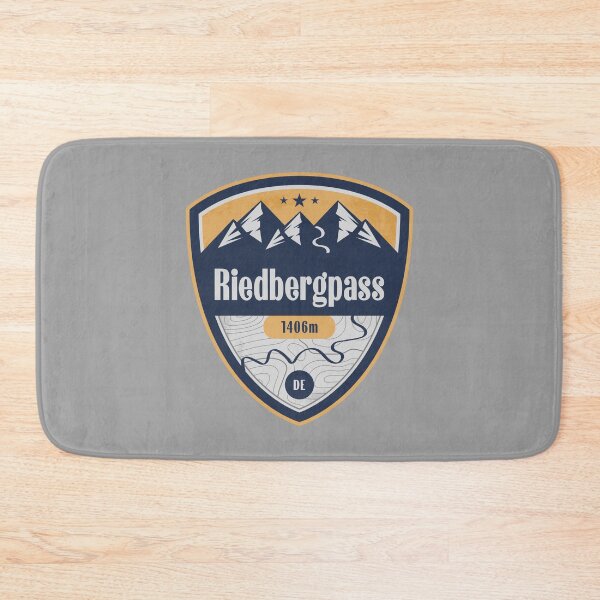Item preview, Riedberg Pass Germany Alpine Road Badge designed and sold by CynthiaGraphics.