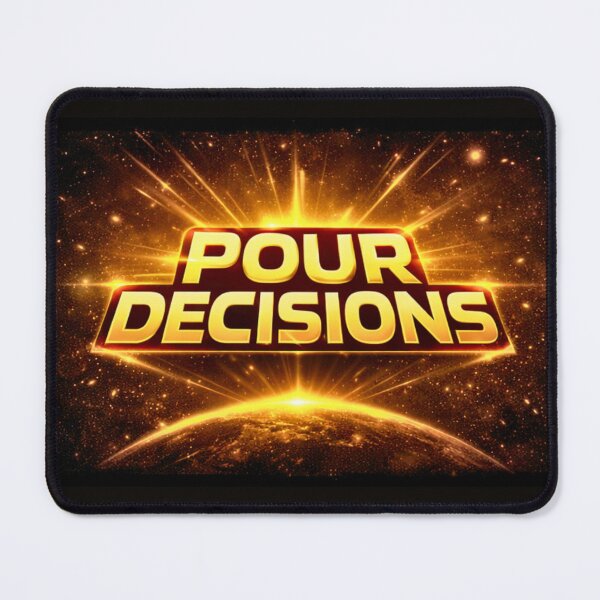 Item preview, Pour Decisions Golden Galaxy Logo — Epic Bar Official Art designed and sold by A Sinister Sly.