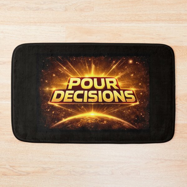 Item preview, Pour Decisions Golden Galaxy Logo — Epic Bar Official Art designed and sold by A Sinister Sly.