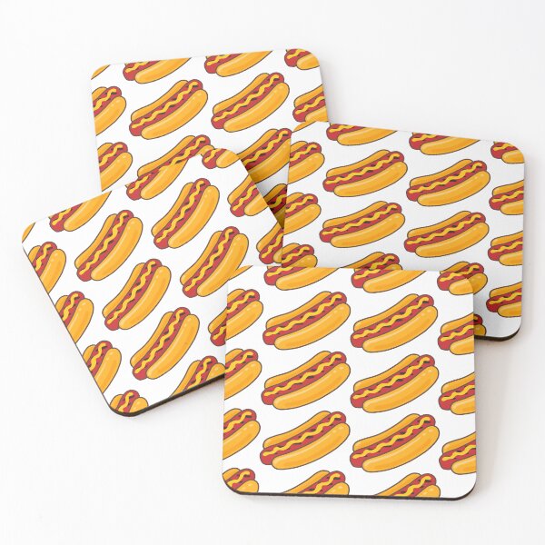 Item preview, Grilled Hot Dog Pattern designed and sold by ArtVixen.