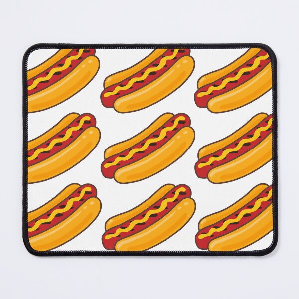Item preview, Grilled Hot Dog Pattern designed and sold by ArtVixen.