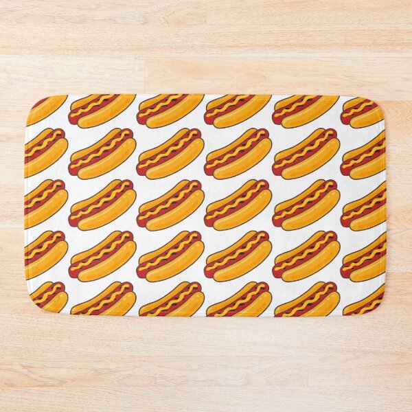 Item preview, Grilled Hot Dog Pattern designed and sold by ArtVixen.