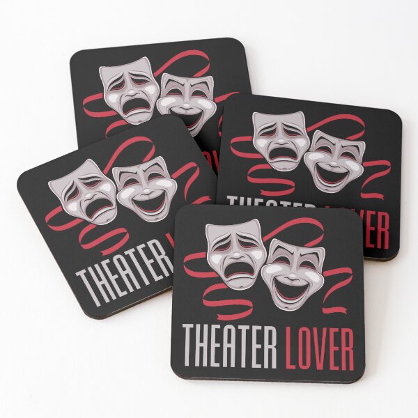 Item preview, Comedy And Tragedy Theater Lover designed and sold by fizzgig.