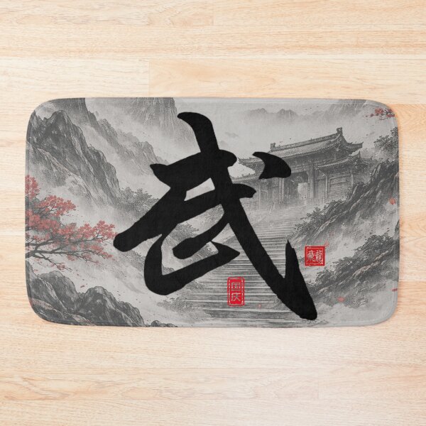 Item preview, Path of the Dragon – Wushu Shaolin Temple designed and sold by Fei Long Design Hub.