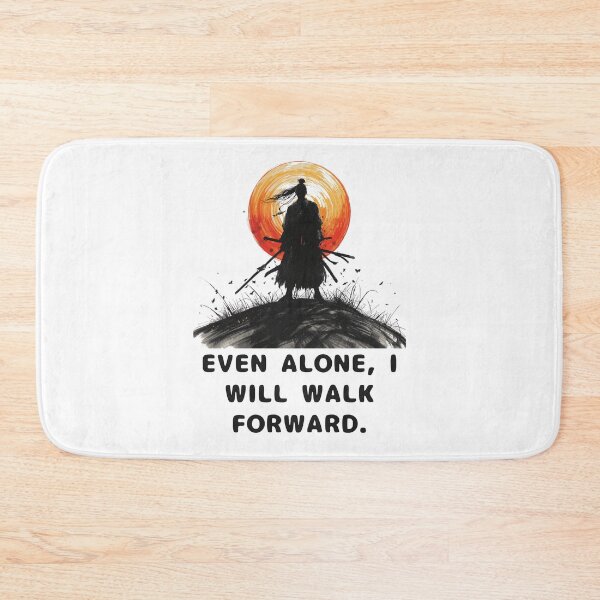 Item preview, Anime Lone Warrior Sunset Silhouette Motivational  designed and sold by Animepopstudio.