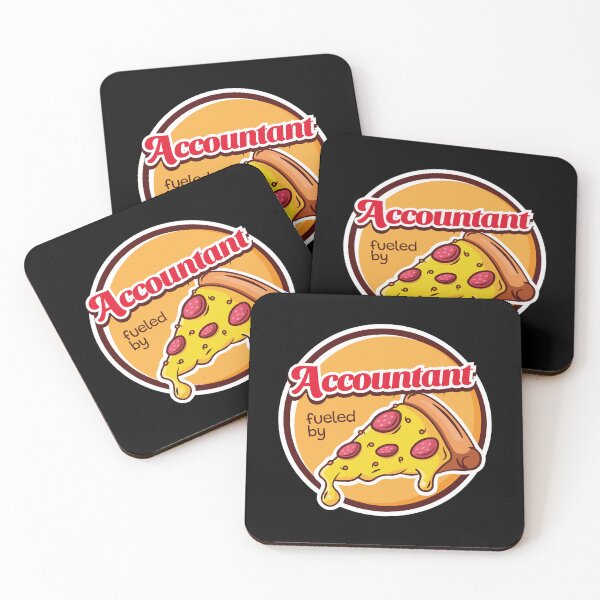 Item preview, Accountant Fueled By Pizza - Accounting Humor designed and sold by MaryAller.