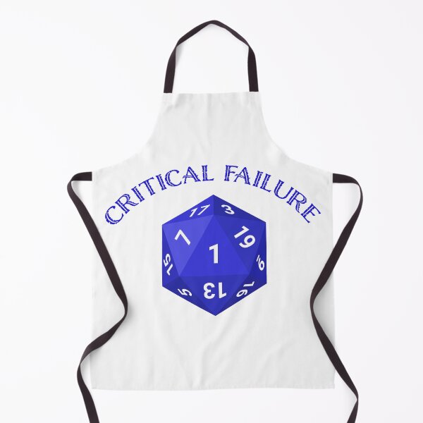 Item preview, D20 Critical Fail (BLUE) designed and sold by The-RoseStudios.