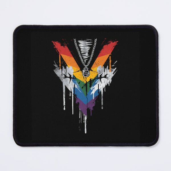 Artikelvorschau, Kräftige Gay-Kunst, Pride-Faust, Lederkette, Graffiti-Stil entworfen und verkauft von InkDazzle.
