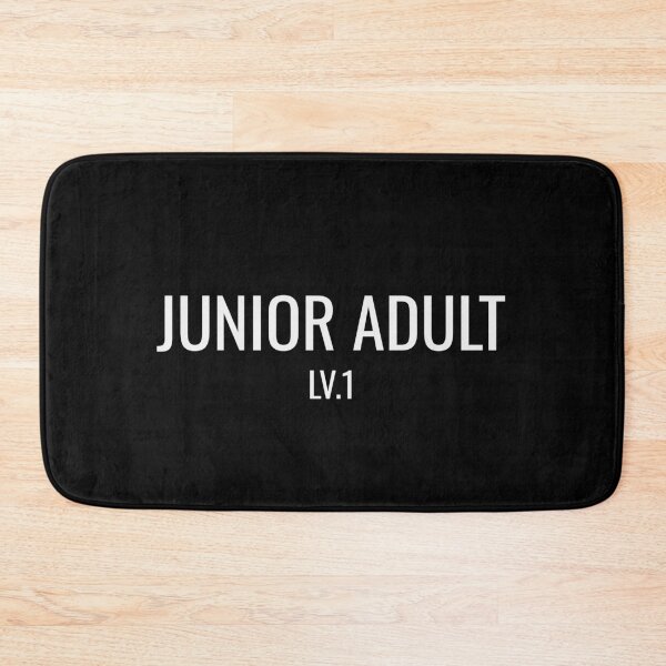 Item preview, Junior Adult Lv.1 Funny Gaming Meme designed and sold by low battery meme design.