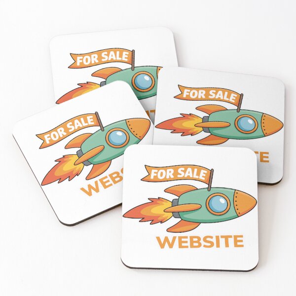 Item preview, Cute Rocket For Sale Website Entrepreneur Cartoon designed and sold by PixelWaveBD.
