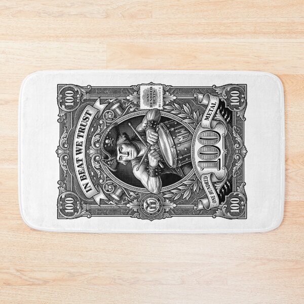 Item preview, Drummer Banknote Drums Funny Heavy Metal Music Rock Money designed and sold by GrandeDuc.