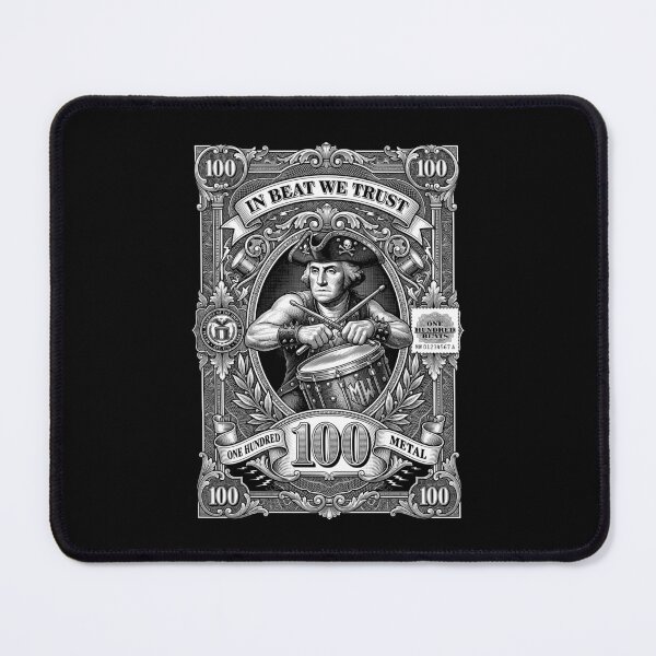 Item preview, Drummer Banknote Drums Funny Heavy Metal Music Rock Money designed and sold by GrandeDuc.