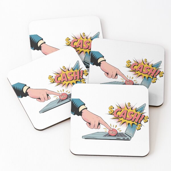 Item preview, Sell For Cash Online Success Pop Art Entrepreneur designed and sold by PixelWaveBD.