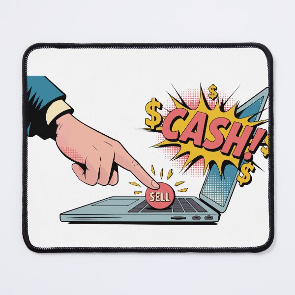 Item preview, Sell For Cash Online Success Pop Art Entrepreneur designed and sold by PixelWaveBD.
