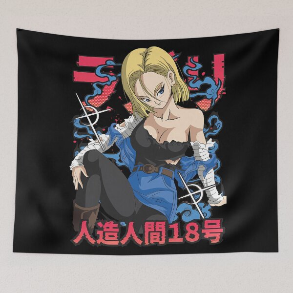 Item preview, Android 18 Kanji  designed and sold by JTravisDesigns.