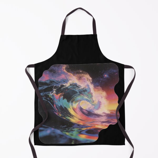 Item preview, Colorful Cosmic Wave – Psychedelic Pop Art designed and sold by PLUSHIWORLDtm.