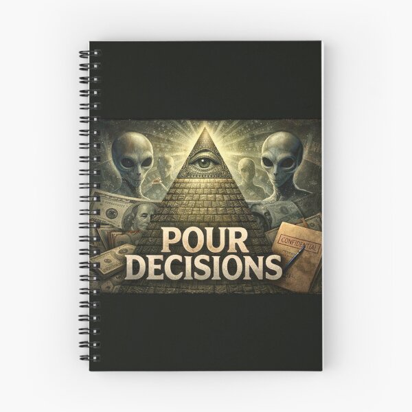 Item preview, Pour Decisions Illuminati Logo — Conspiracy Bar Official Art designed and sold by A Sinister Sly.