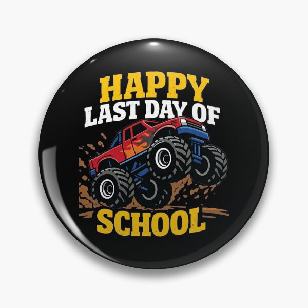 Item preview, Happy Last Day Of School Shirt Boys Kids Monster Truck designed and sold by clothesy7.