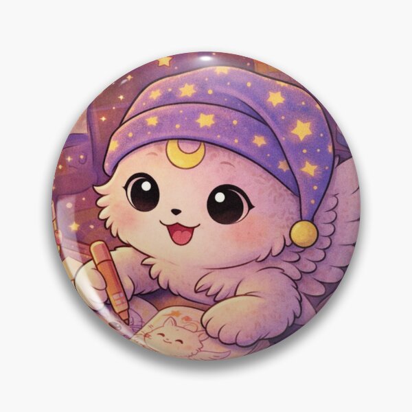 Item preview, Luni cozy creative night designed and sold by mochimoonart.