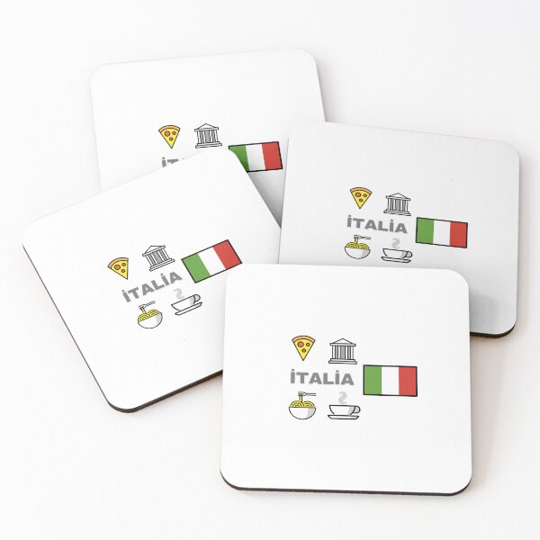 Artikelvorschau, Italy Vibes – Italia Emoji Design | Pizza, Pasta, Coffee & Ancient Rome entworfen und verkauft von iccdesignsshop.