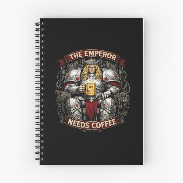 Item preview, The Emperor Needs Coffee designed and sold by Forged in the Warp.