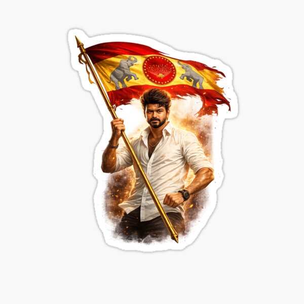 TVK SUPPORTER Sticker