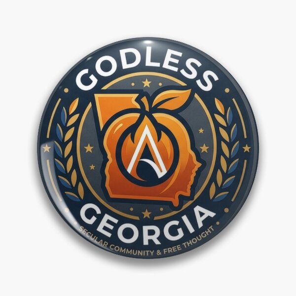Item preview, Godless Georgia - Secular Community and Freethought designed and sold by irregulargoods.