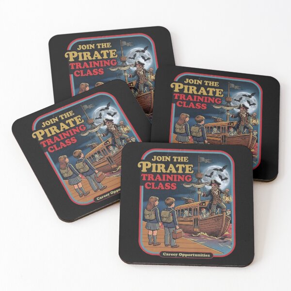 Item preview, Join the Pirate Training Class – Dark Humor designed and sold by SidTastic .