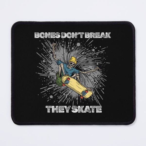Item preview, Bones Don’t Break They Skate Skeleton Skateboarding Funny Design designed and sold by The-Tee-Box.