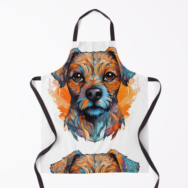 Item preview, Colorful Border Terrier designed and sold by MendaciousMina.