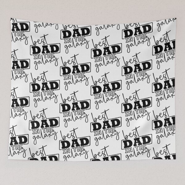 Item preview, Best Dad Galaxy - Galactic Fatherhood Power Vibe designed and sold by FuzionRaptor.