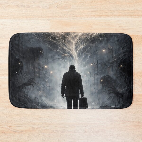Item preview, Between Darkness and Life – Psychological Fantasy Art designed and sold by KnitOfShadoF.