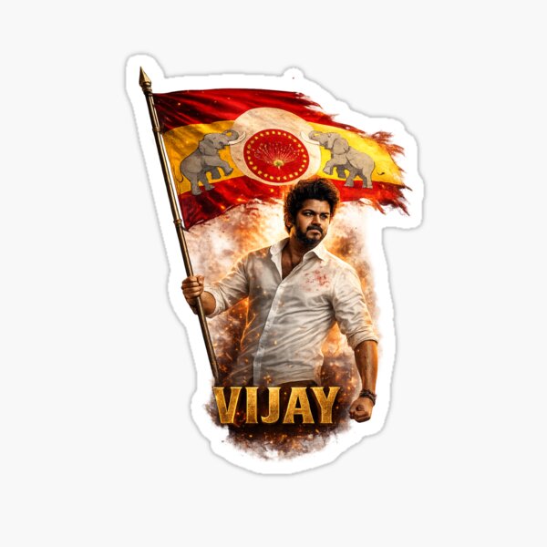 TVK Vijay Sticker