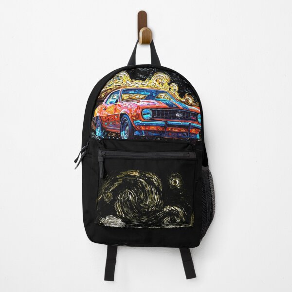 Item preview, 1969 Camaro SS Van Gogh Starry Night Muscle Car Art designed and sold by monodeepsamanta.