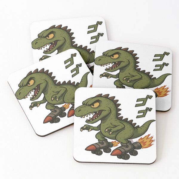 Item preview, Rocket Dinosaur Cartoon Design designed and sold by AuraloomAtelier.