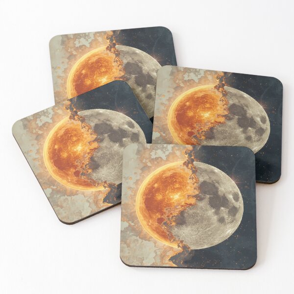 Item preview, Where the Sun Burns Into the Moon designed and sold by AbstractAnom.