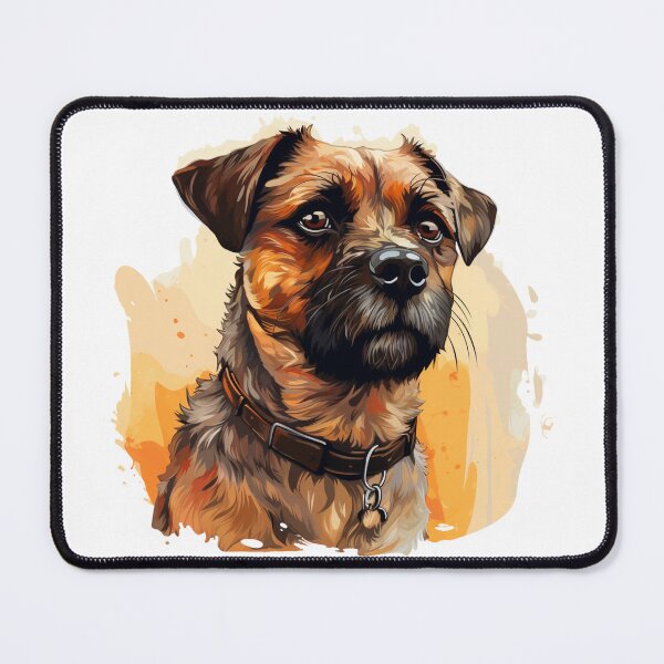 Item preview, Cute Border Terrier designed and sold by MendaciousMina.