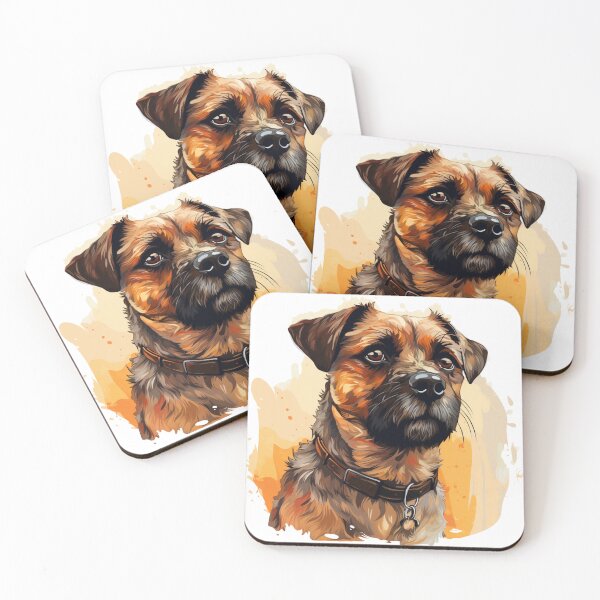 Item preview, Cute Border Terrier designed and sold by MendaciousMina.