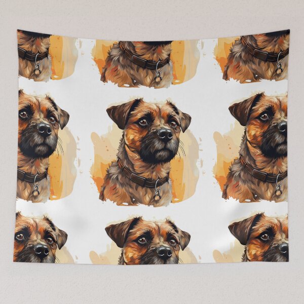 Item preview, Cute Border Terrier designed and sold by MendaciousMina.
