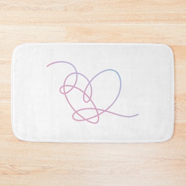 Item preview, BTS heart love yourself white designed and sold by Aakanksha97.