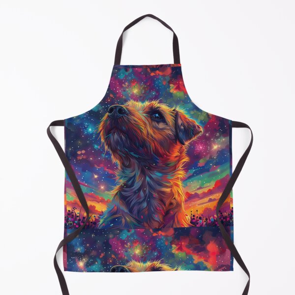 Item preview, Star gazing Border Terrier designed and sold by MendaciousMina.