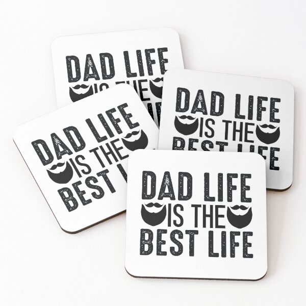 Item preview, Dad Life Is The Best Life - Cute Father's Day Quote Family Pride designed and sold by FuzionRaptor.