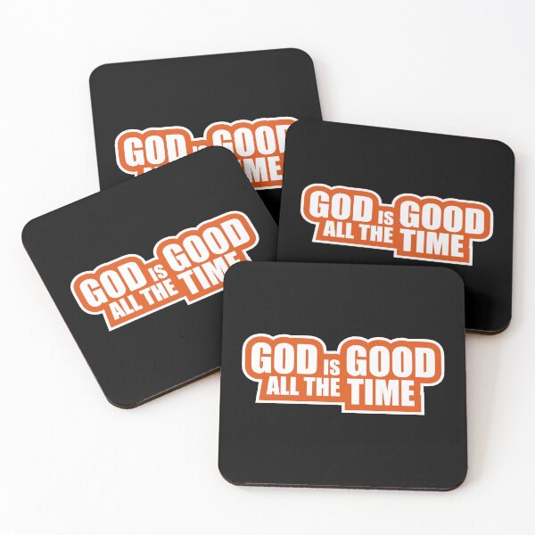 Item preview, God Is Good All The Time Faith Quote Christian Logo designed and sold by shirt-o-mat.