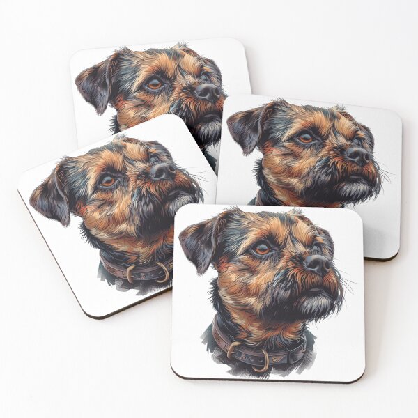 Item preview, Cute Border Terrier designed and sold by MendaciousMina.